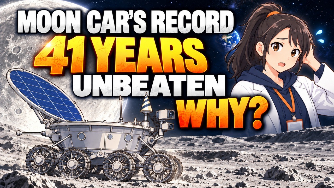 A Moon Car's Record Went Unbeaten for 41 Years. Why?